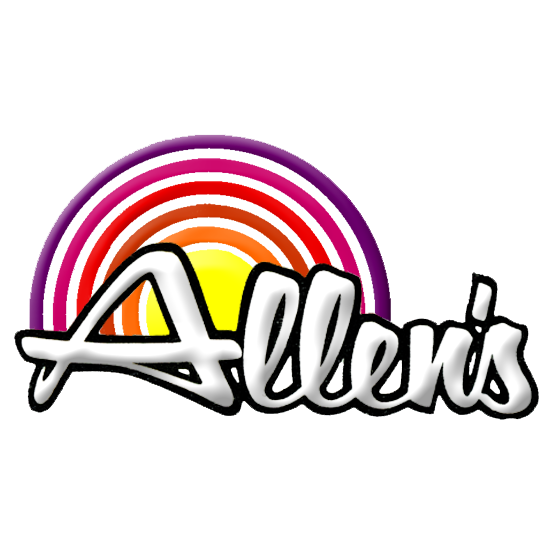 A theme logo of Allen's Food Mart