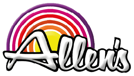 A theme logo of Allen's Food Mart