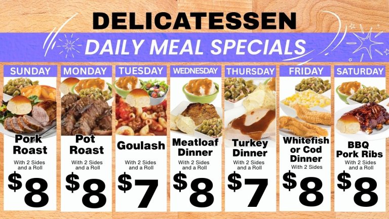 Deli Daily Meals - Allen's Food Mart